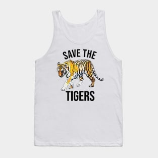 Save the Tigers Tank Top